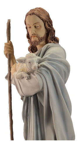 Jesús El Buen Pastor Figura  28cm
