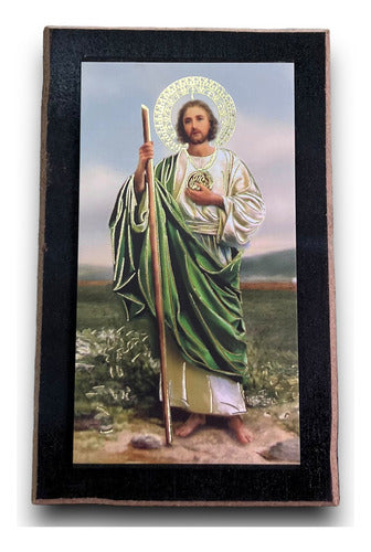Cuadros De San Judas Tadeo 5piezas De 12cm