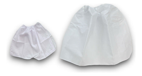 Vestimenta Para Virgen Del Carmen De 60cm Y Su Niño Jesús