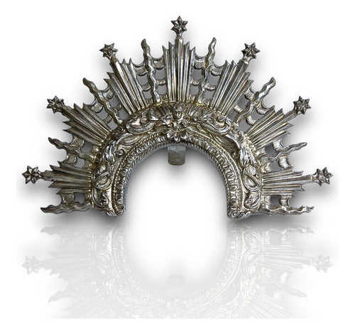 Resplandor De Plata Para Virgen De Los Dolores #6.5