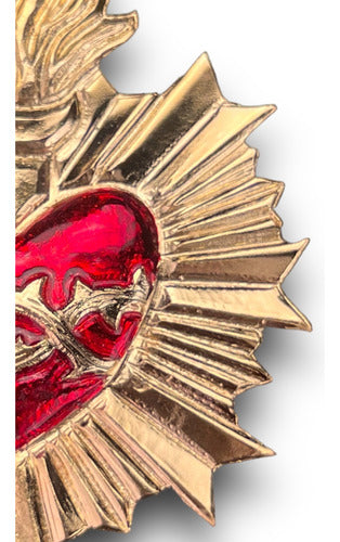 Corazón De Jesús Accesorio  Chapa De Oro  Imágenes 60-80cm