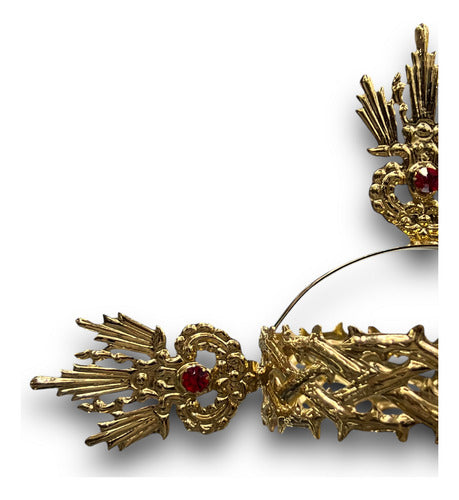 Corona De Espinas Fina  #8 Baño De Oro