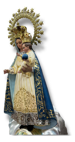 Nuestra Señora De La Caridad Del Cobre Fina Y Accesorio 78cm
