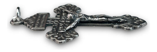 Lote De 10 Medallas Italianas Cruz  5cm