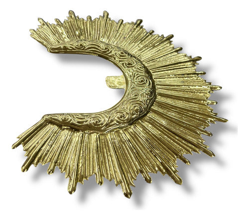 Resplandor #7  Latón Virgen De Los Dolores