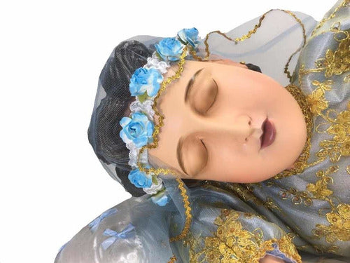 Divina Infantita O Natividad De María Pintura Lavable 86cm