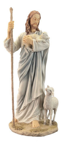 Jesús El Buen Pastor Figura  28cm