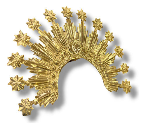 Resplandor De La Virgen Dolores #5.5 Chapa De Oro