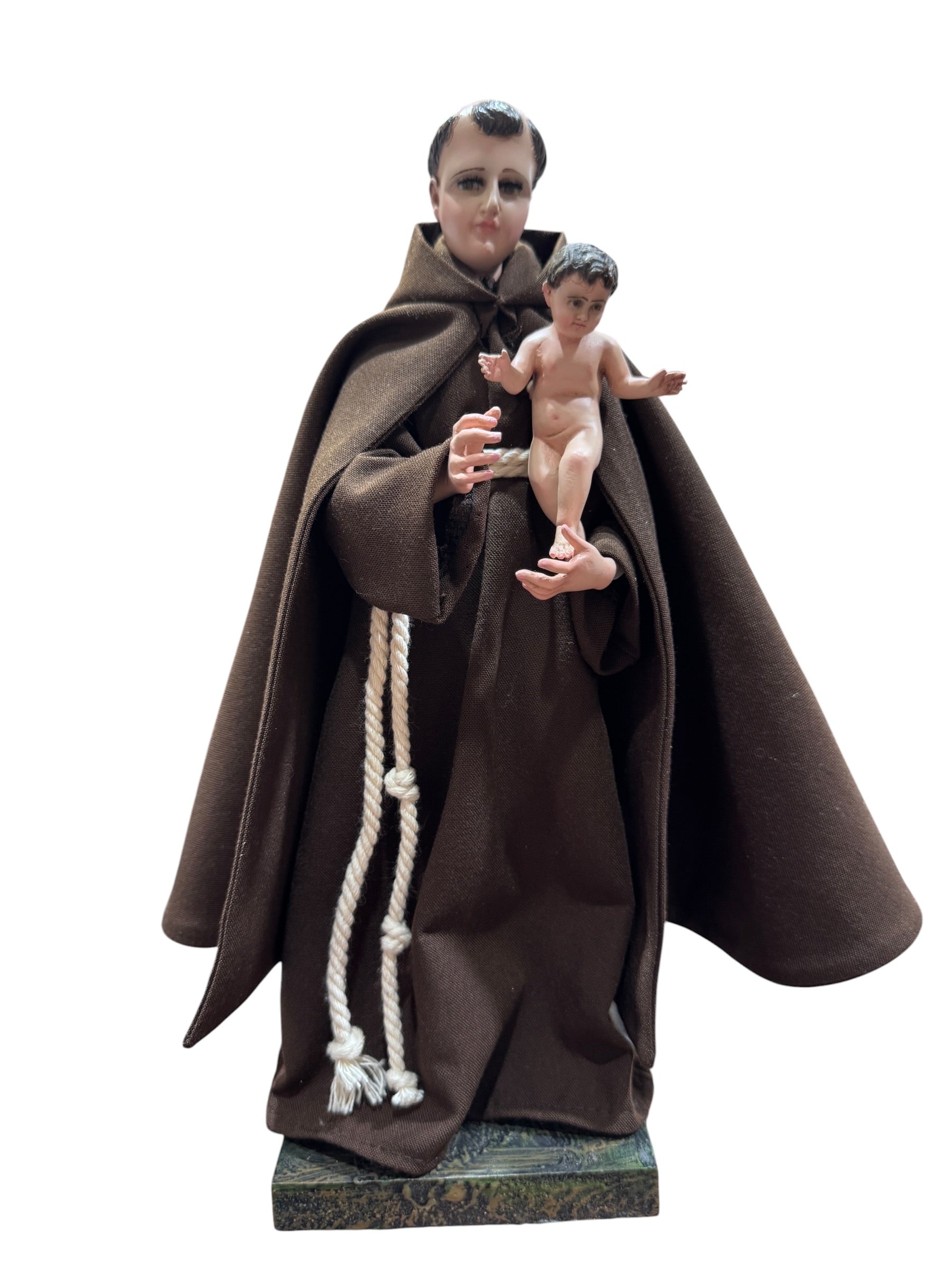 Figura San Antonio De Padua 30cm Para Vestir