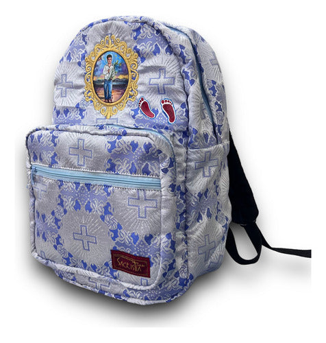 Mochila Sacristía Bordada Escudo San José Sánchez Del Río