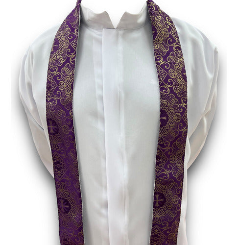 Estola Para Confesar Brocado Liturgico