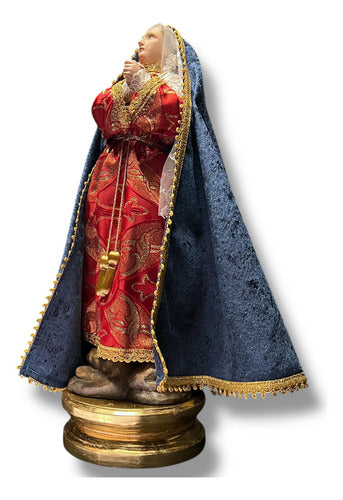 Virgen De Los Dolores Para Vestir Talla En Madera 50cm