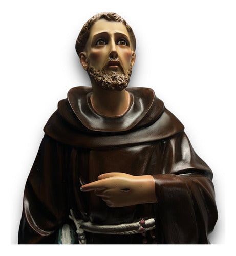 San Francisco De Asis Acabado Fino 84cm