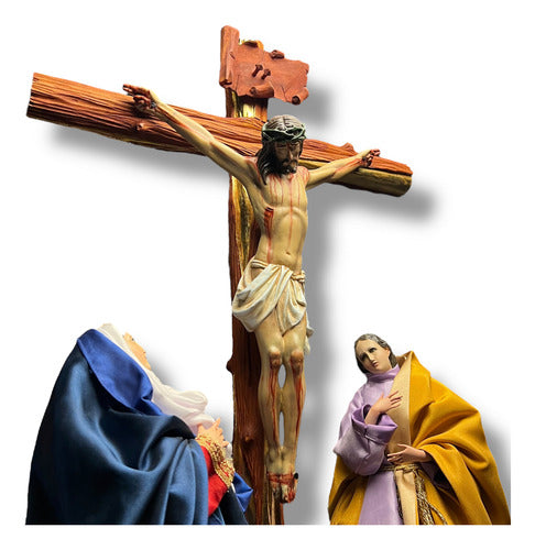 Calvario Para Vestir Articulado Y Desmontable 88cm