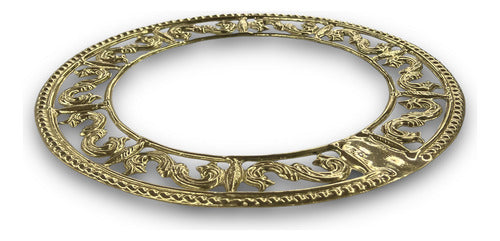 Aureola  30cm De Latón Para Imagen Religiosa Santos