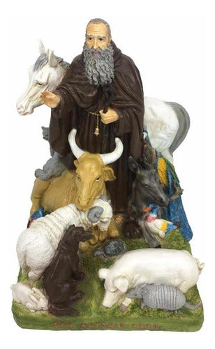 San Antonio Abad 24cm Patrono De Los Animales