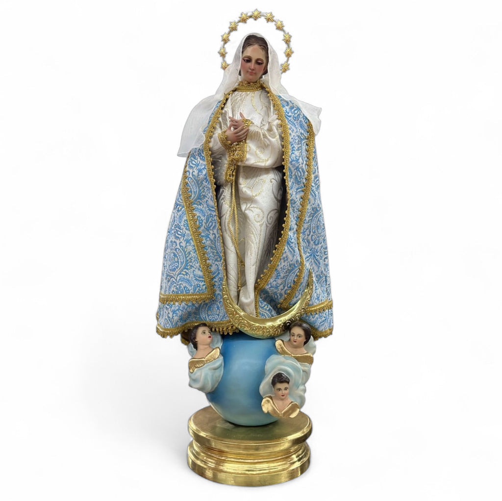 Inmaculada Concepcion De María 68cm Para Vestir