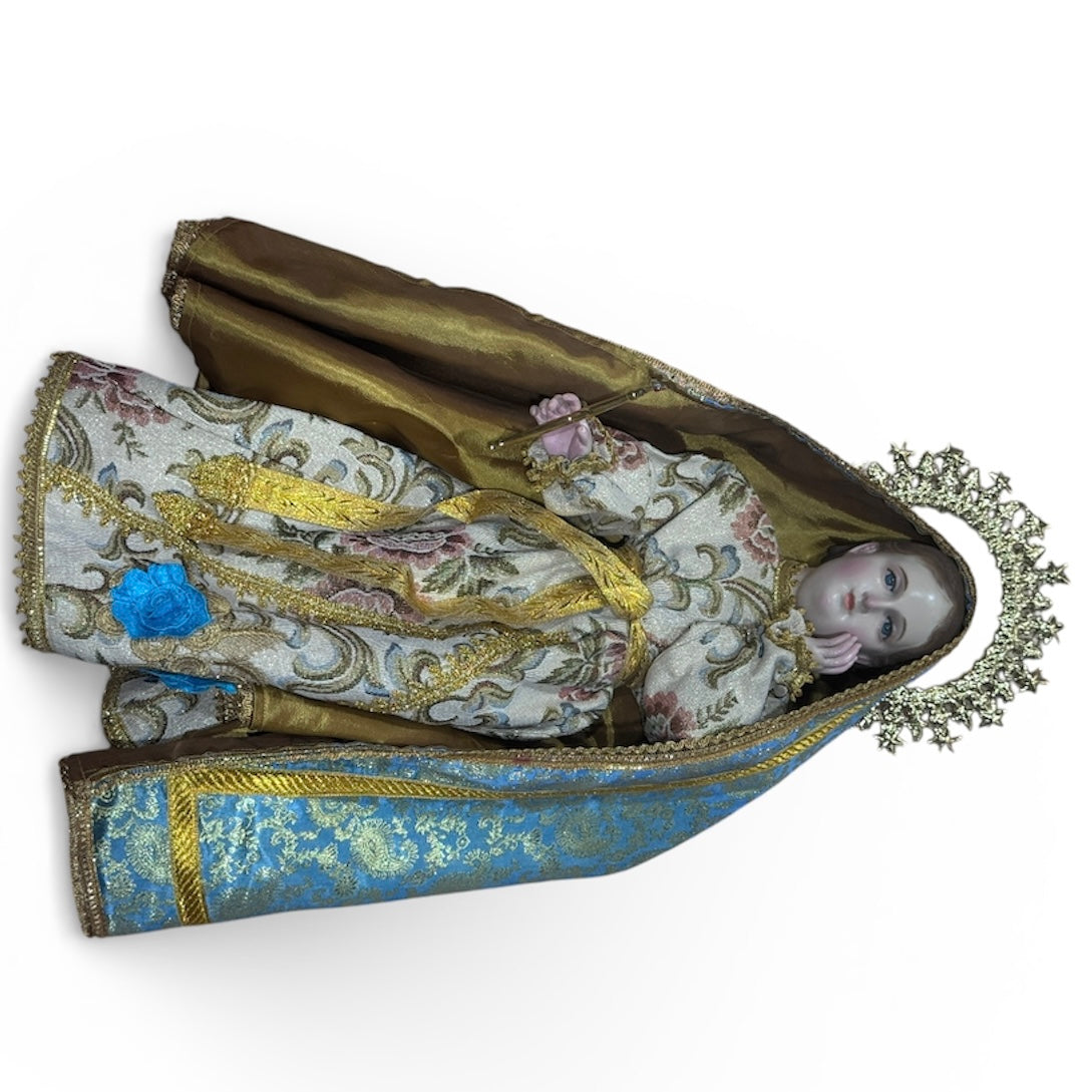 Divina Infantita Bruñida, Barroca Con Accesorios 58cm