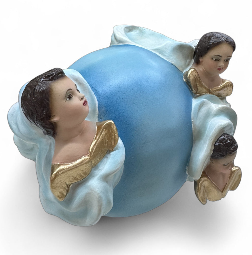 Mundo con angeles Base Inmaculada concepcion