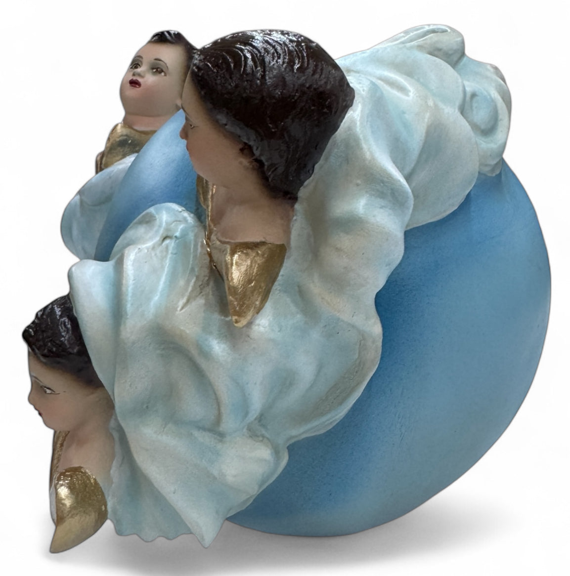 Mundo con angeles Base Inmaculada concepcion