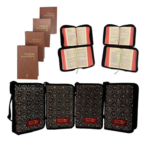 Juego De 4 Forros Para Liturgia De Las Horas Del Pueblo