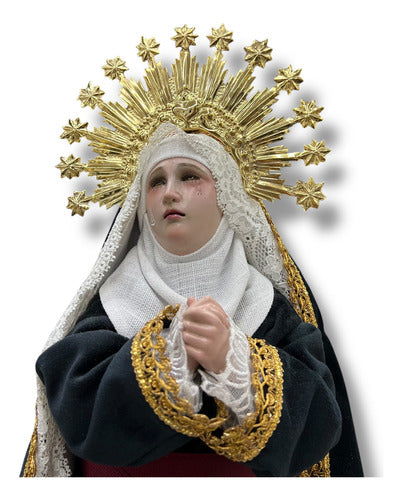 Resplandor De La Virgen Dolores #5.5 Chapa De Oro