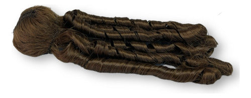 Cabellera Sintética Para Imágenes Religiosas 30cm