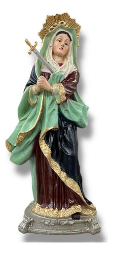 Virgen De Los Dolores O Dolorosa En Resina 30cm