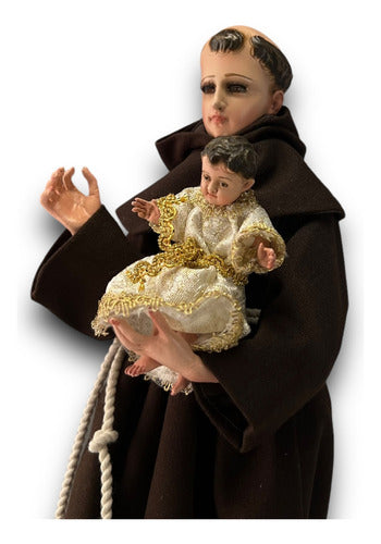 Figura San Antonio De Padua 30cm Para Vestir