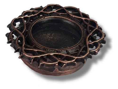 Teca O Relicario Corona De Espinas (porta Reliquia Santos)