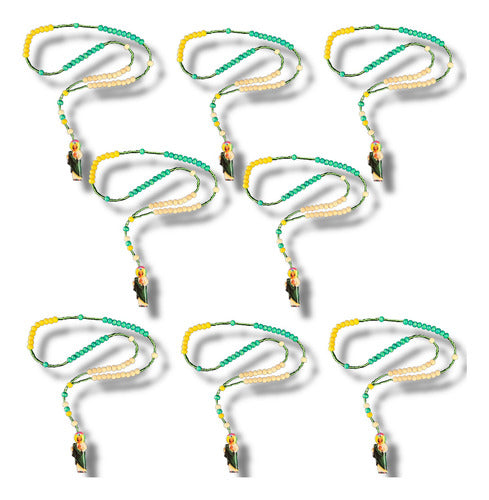 Lote De 50 Rosarios De Madera San Judas Tadeo