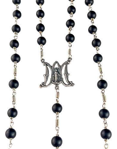 Rosario Engarce Eterno 85cm Anagrama Maria