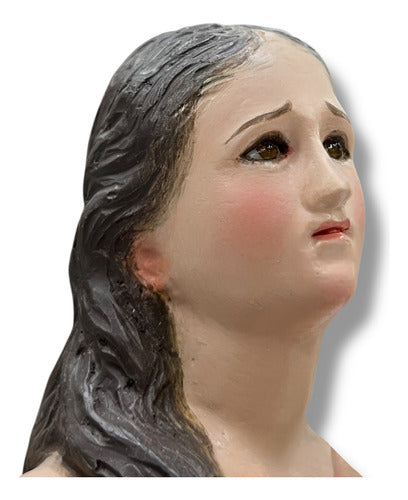 Set De Ánimas Del Purgatorio 19cm Tallas En Madera