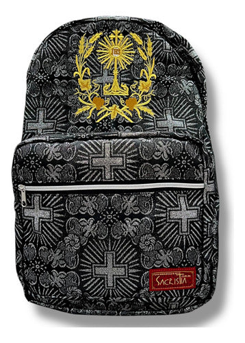 Mochila Sacristía Bordada Eucaristia