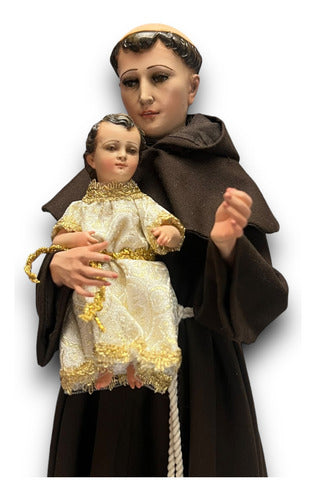 Figura San Antonio De Padua 40cm Para Vestir