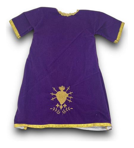 Vestimenta Para Virgen De Los Dolores Varios Modelos 50cm