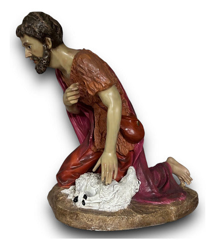Pastor Arrodillado Para Nacimiento De 80cm