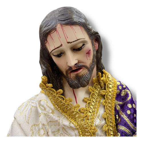 Jesús De Nazaret O Nazareno De Vestir Y Articulado 46cm