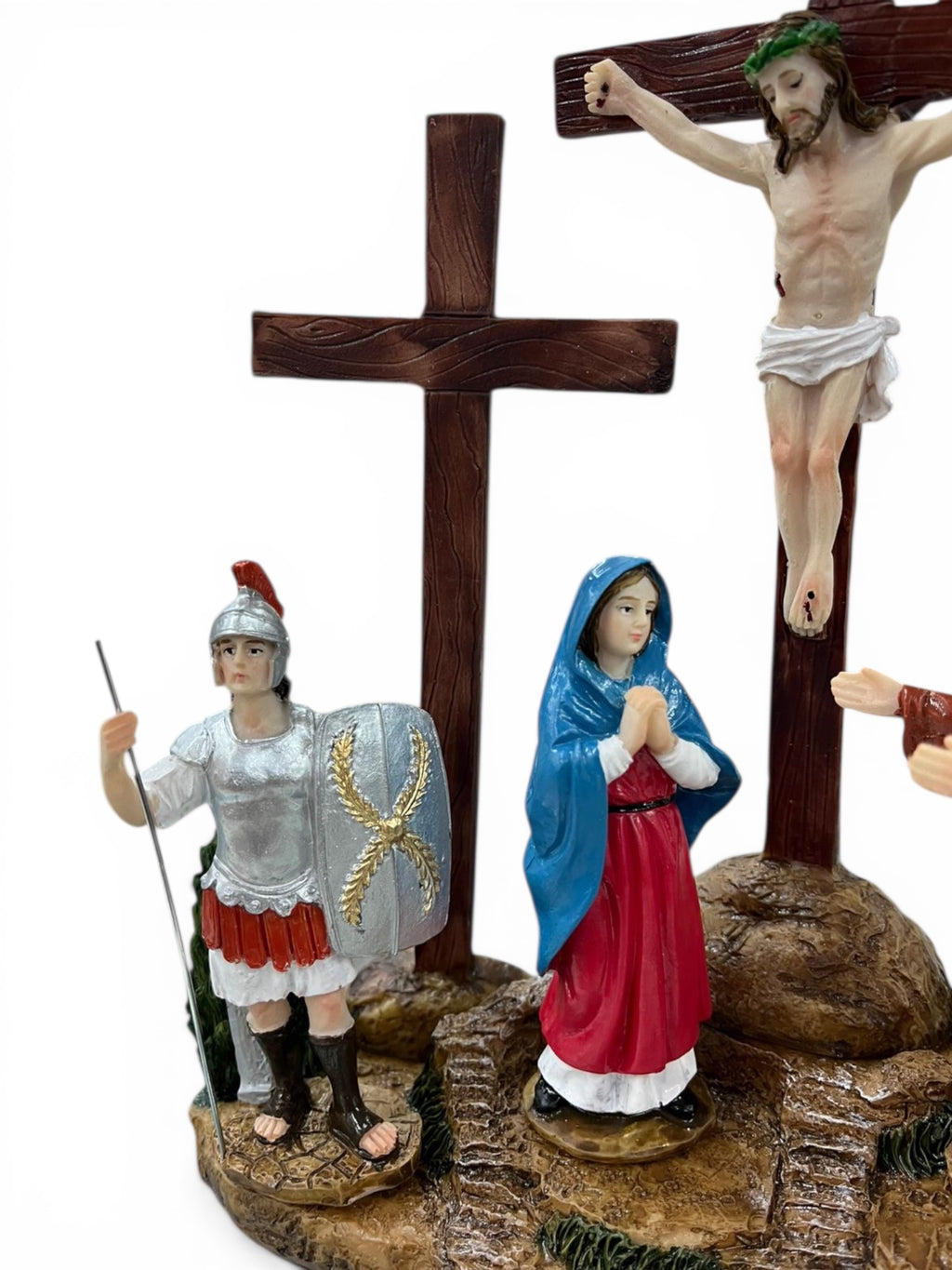 Set Figuras de Calvario miniatura 11cm  25cm altura total