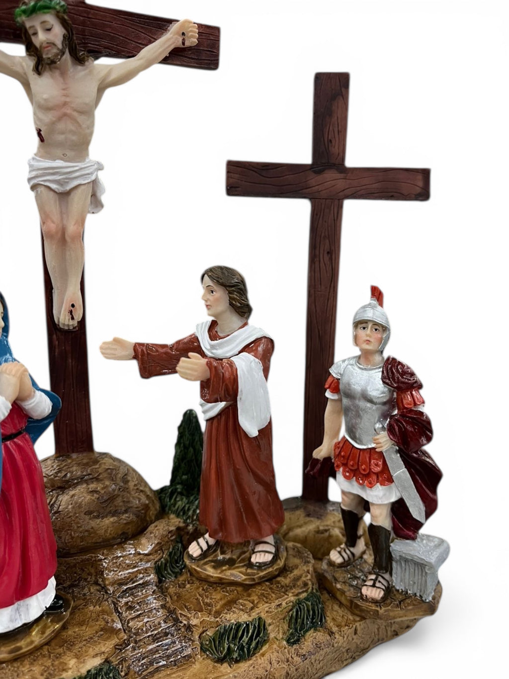 Set Figuras de Calvario miniatura 11cm  25cm altura total