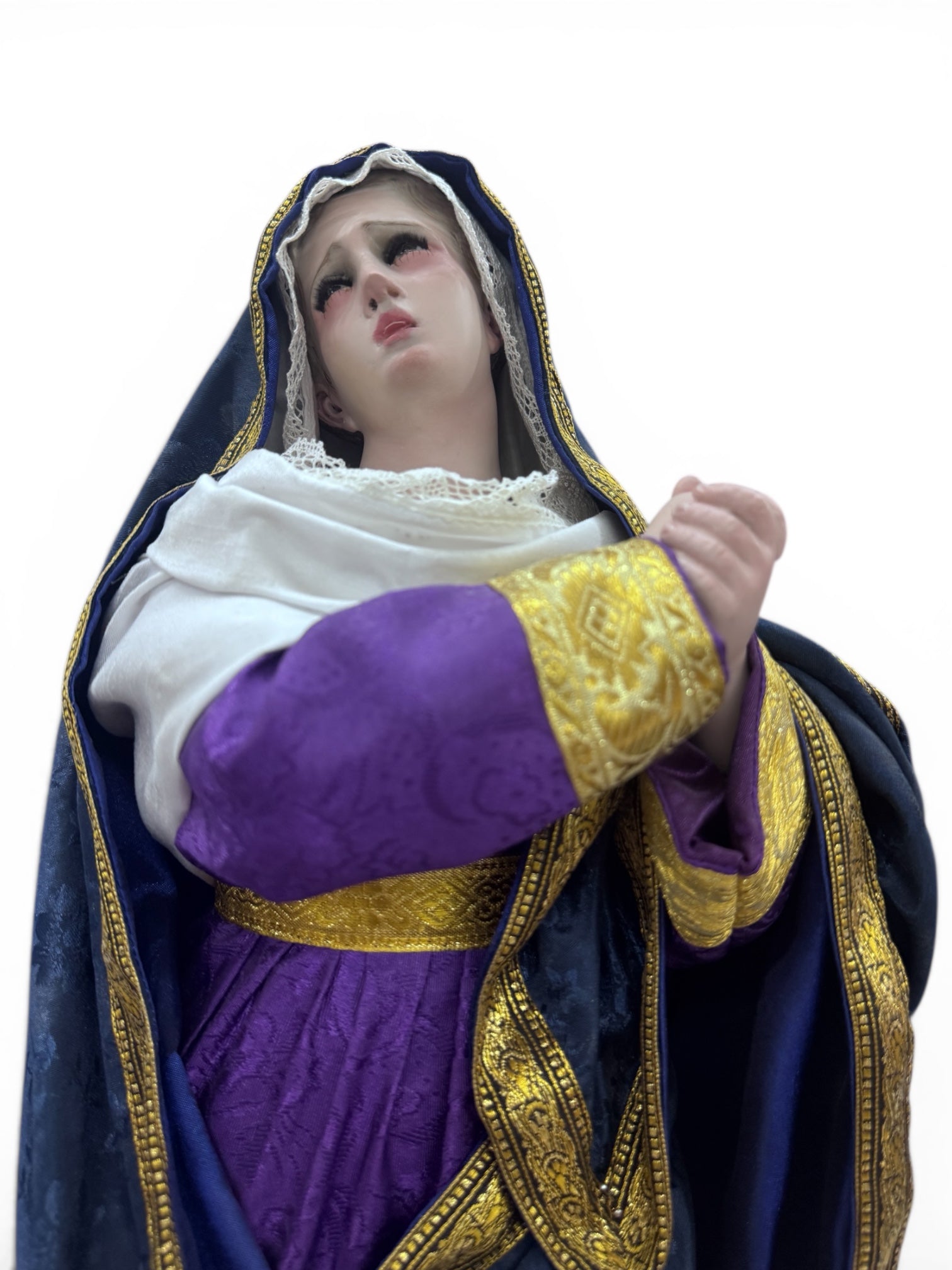 Virgen De Los Dolores Imagen Para Vestir 60cm