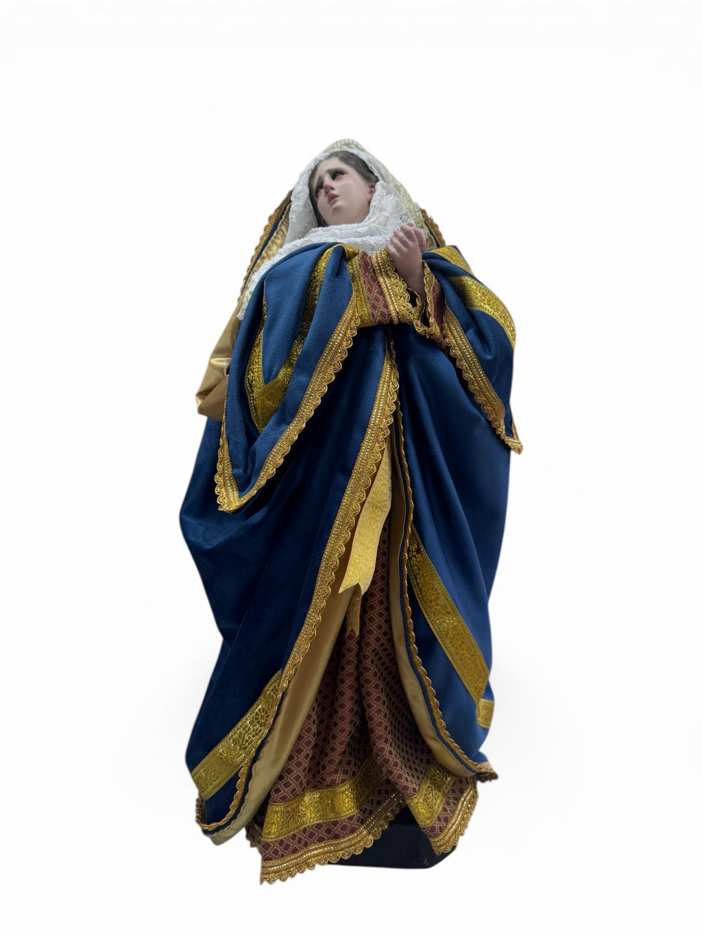 Dolorosa O Virgen De Los Dolores 60cm Para Vestir