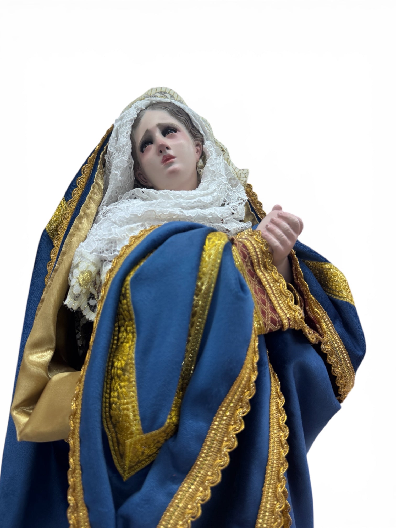 Dolorosa O Virgen De Los Dolores 60cm Para Vestir