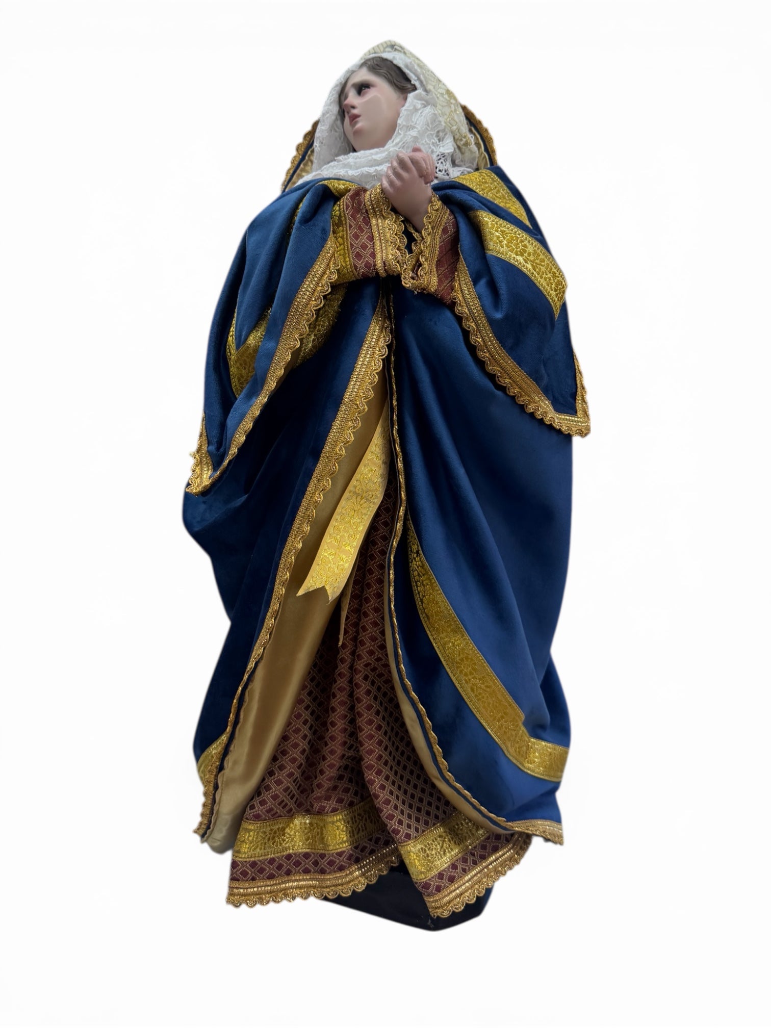 Dolorosa O Virgen De Los Dolores 60cm Para Vestir