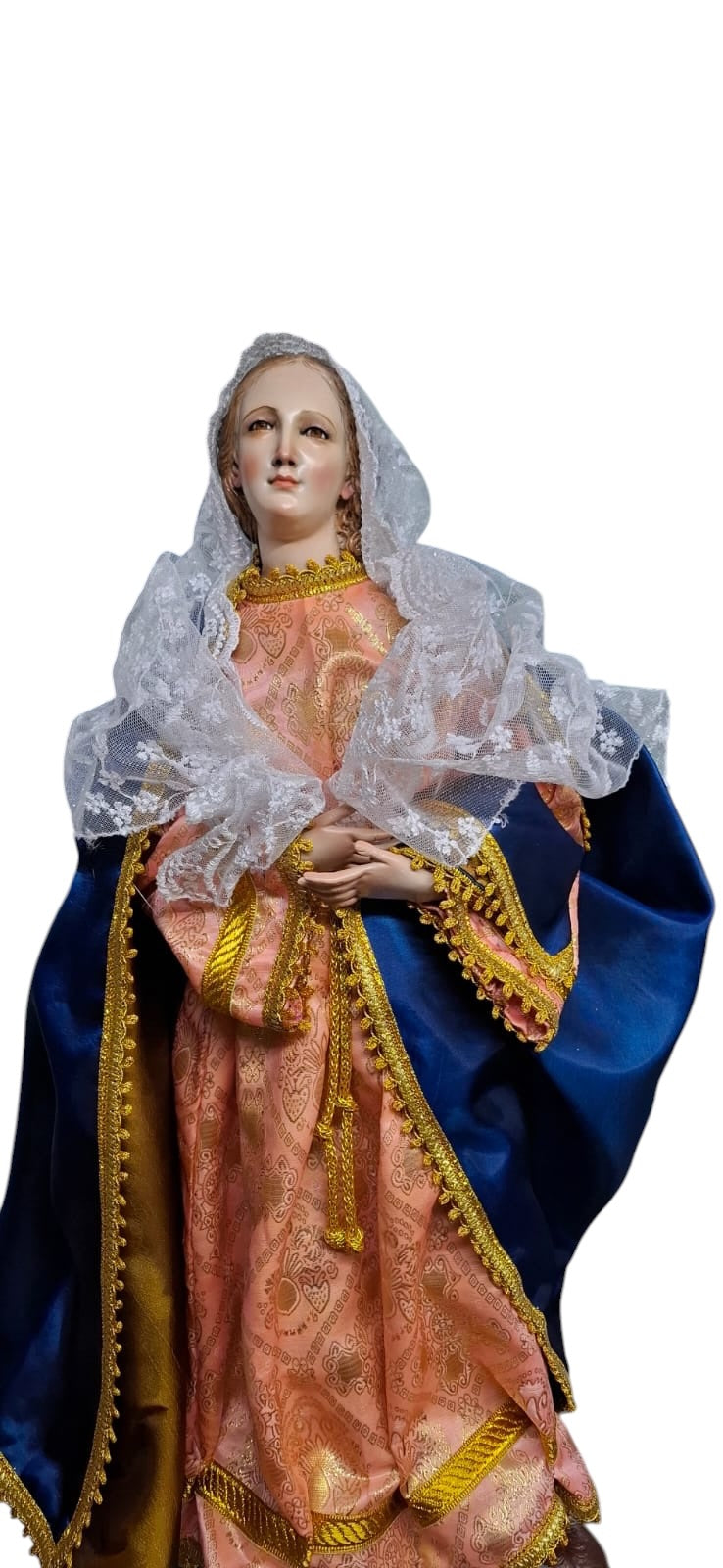 Inmaculada Concepcion De Maria Escultura Para Vestir 88cm