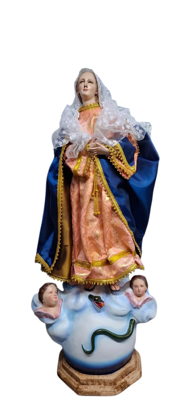 Inmaculada Concepcion De Maria Escultura Para Vestir 88cm