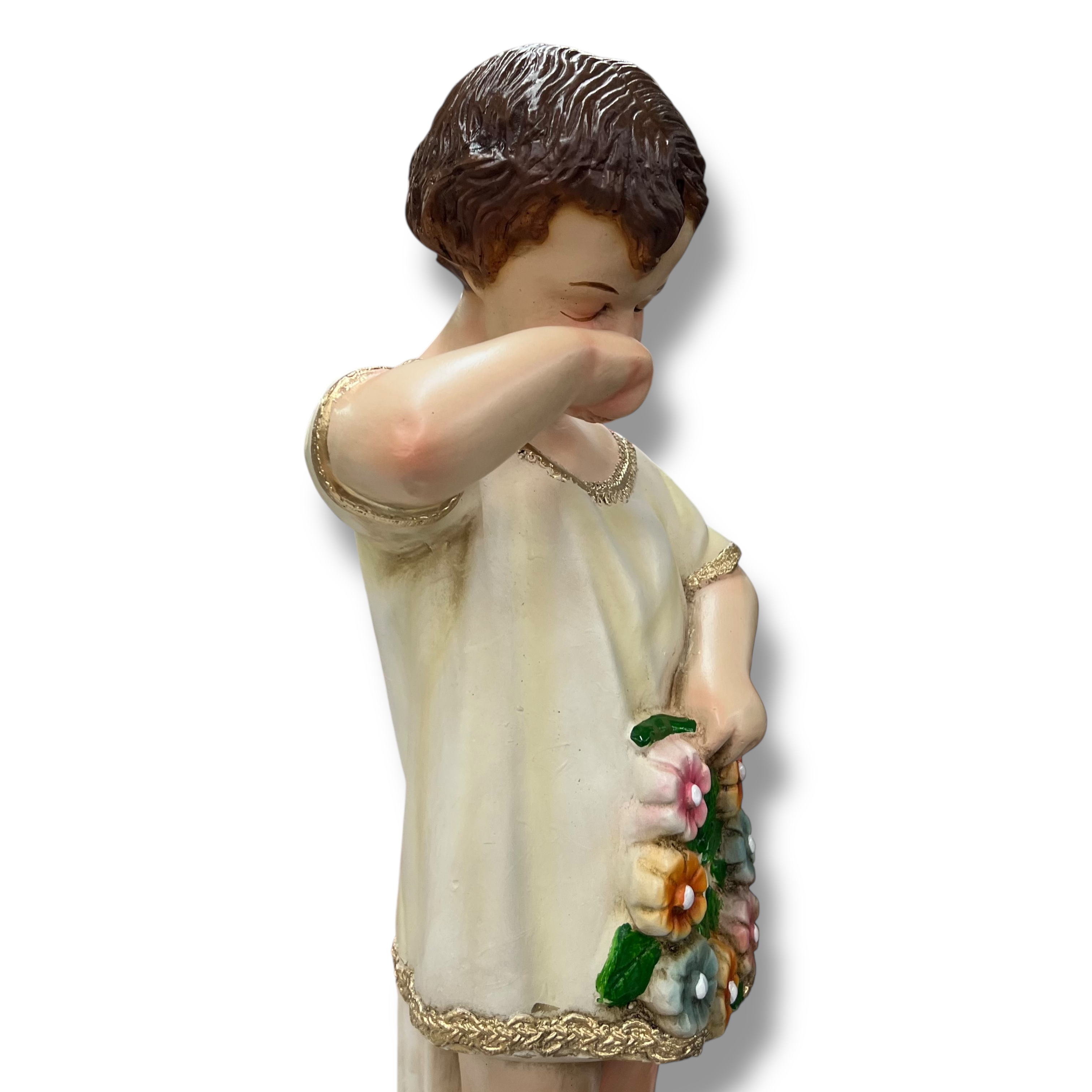 Niño Llorón o Niño Lloroncito Escultura Niño Jesús 56cm