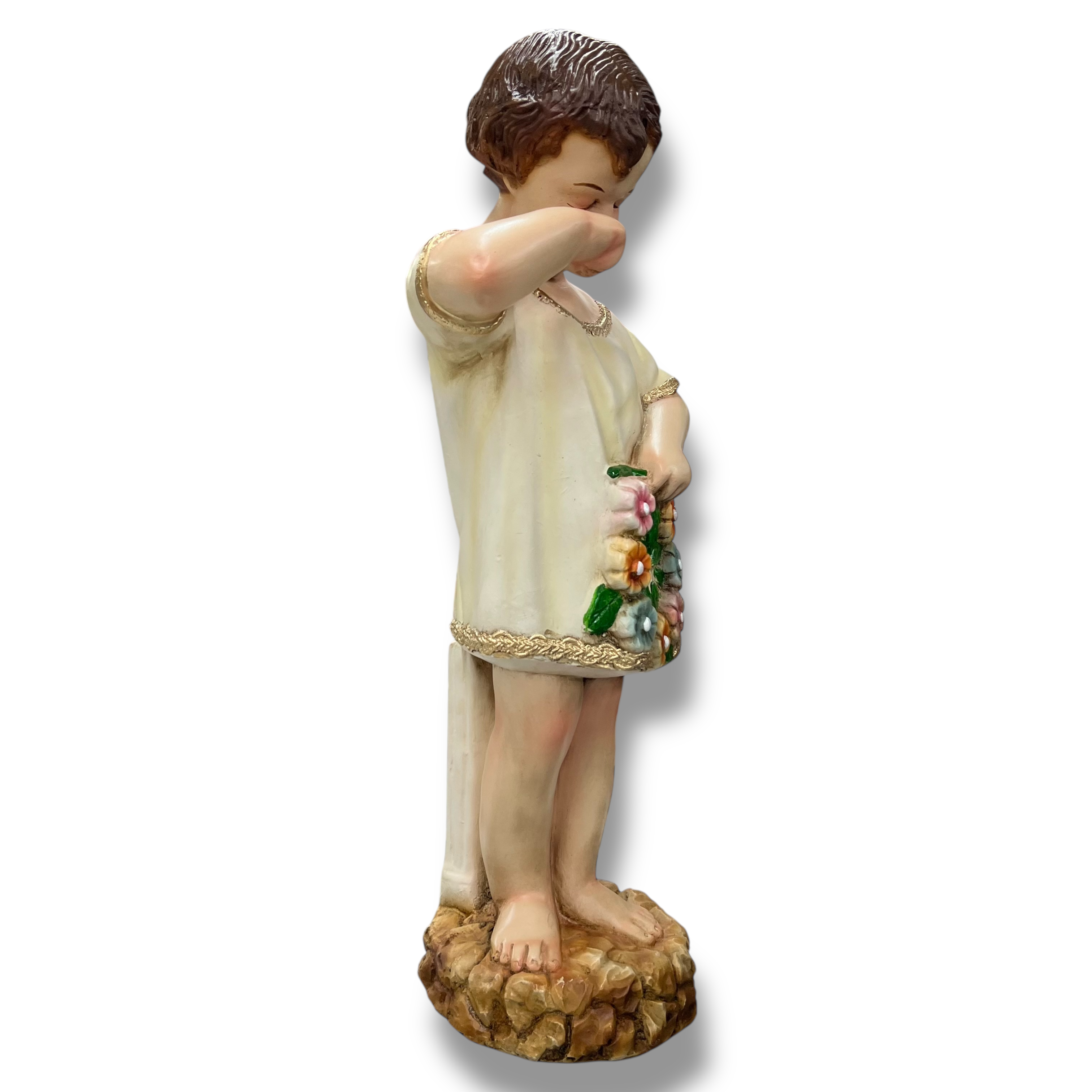 Niño Llorón o Niño Lloroncito Escultura Niño Jesús 56cm