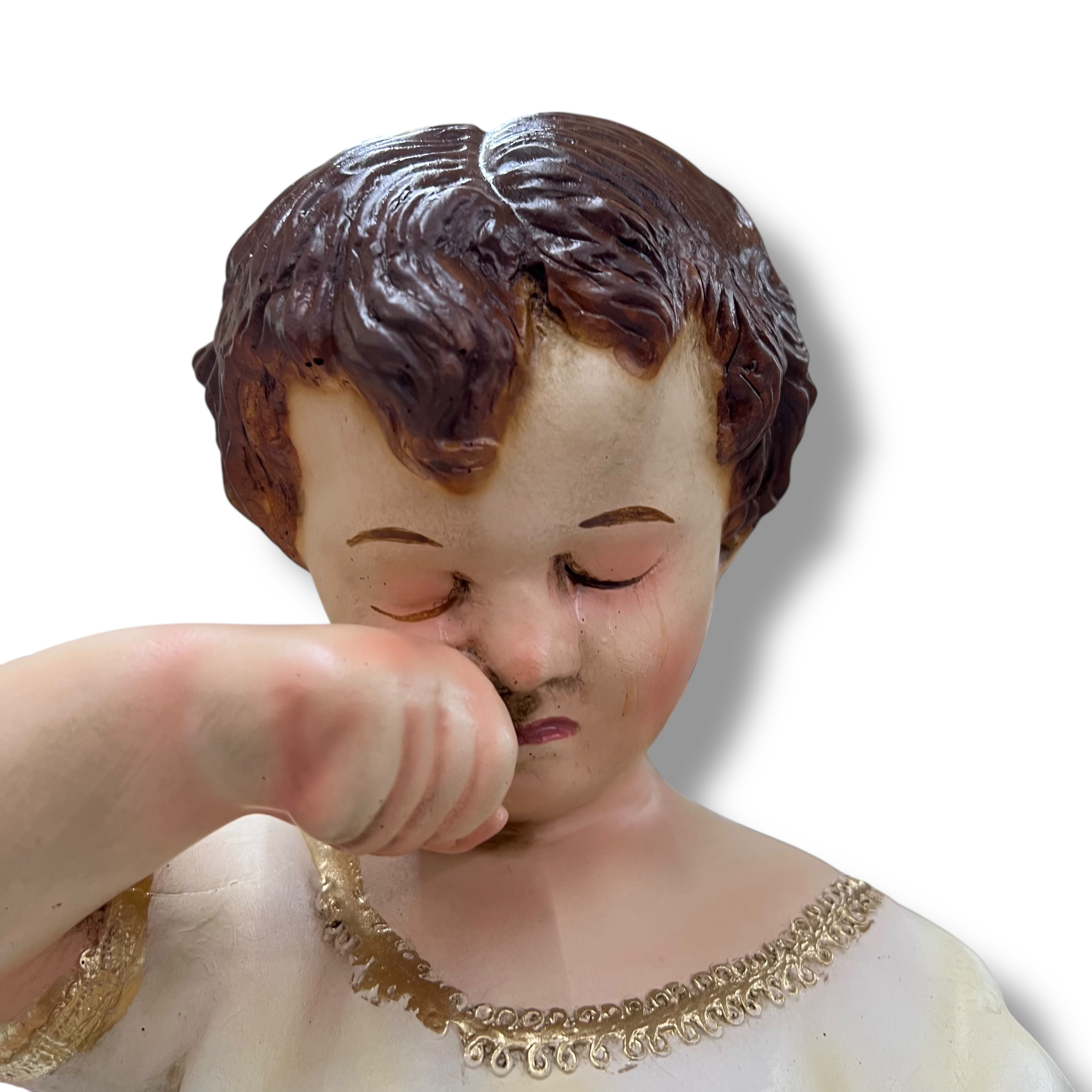 Niño Llorón o Niño Lloroncito Escultura Niño Jesús 56cm