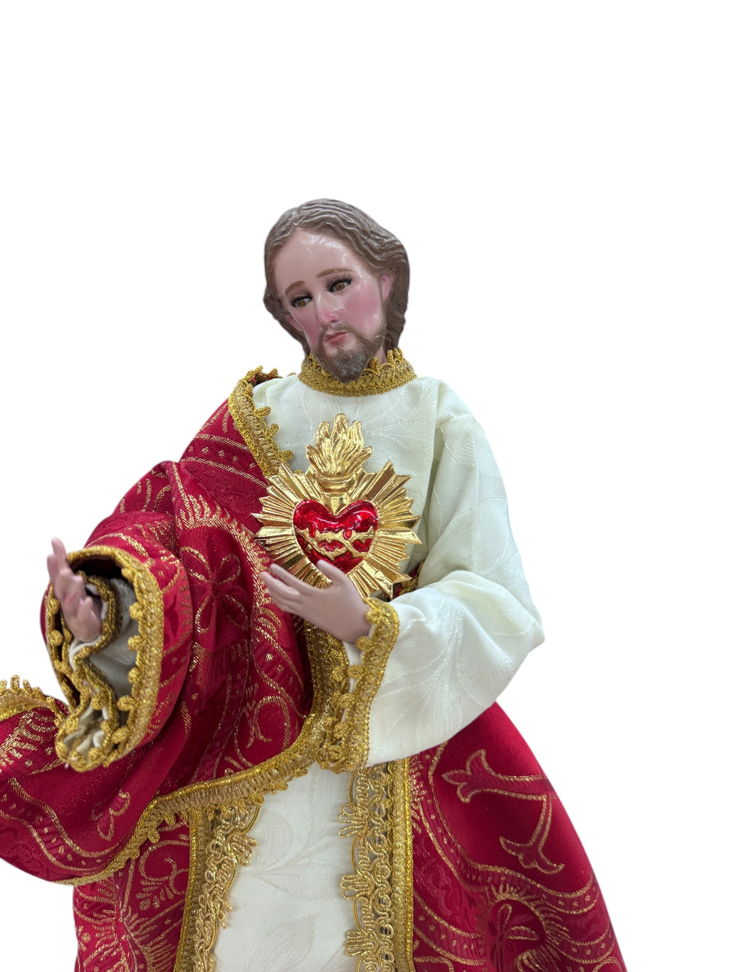 Sagrado Corazón De Jesús 46cm Incluye Accesorios
